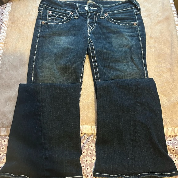 True Religion Denim - True Religion Vintage Dark Indigo Bootcut  Jeans